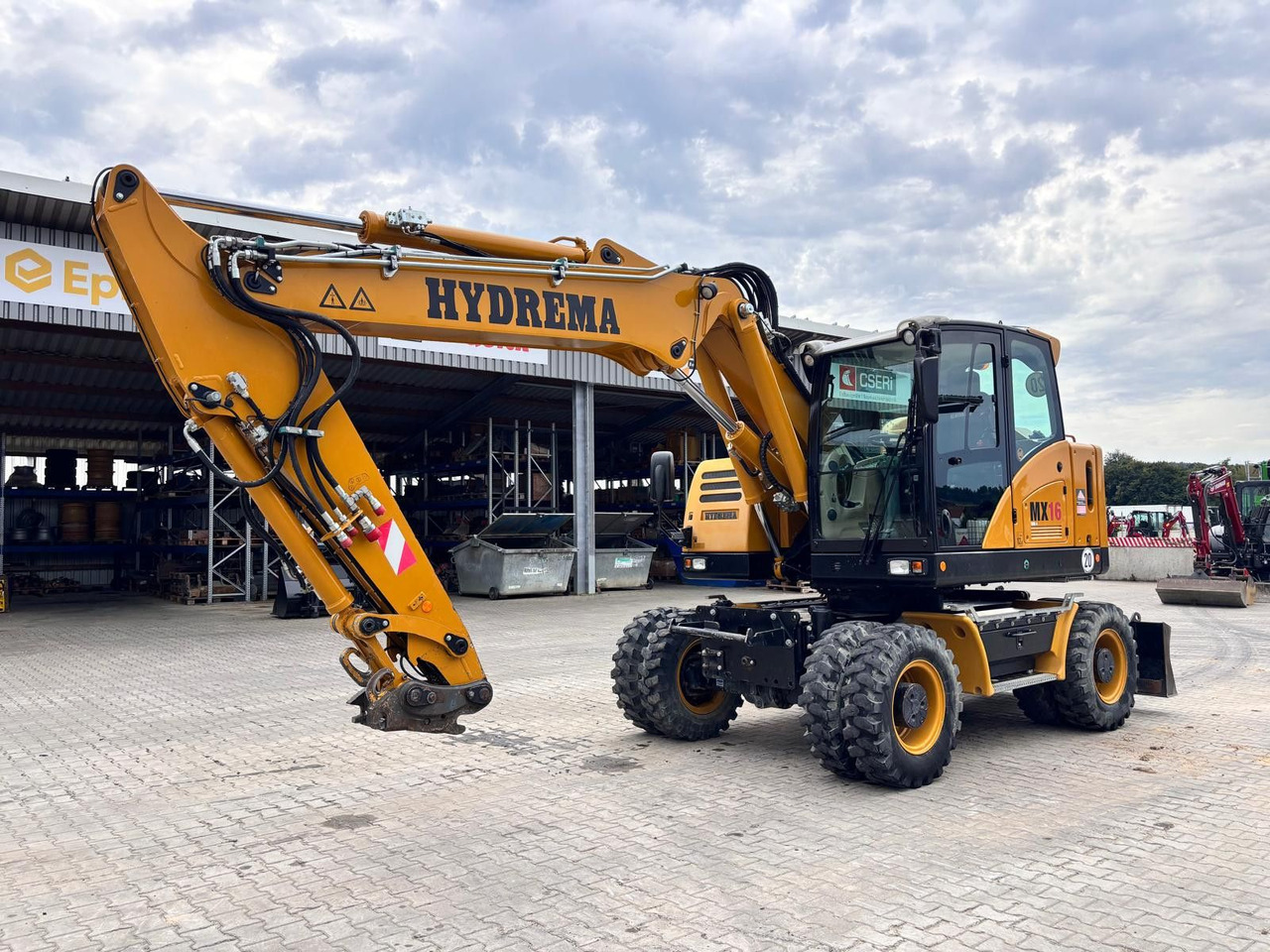 Hydrema MX 16 - Ratastel ekskavaator: pilt 1 Hydrema MX 16 - Ratastel ekskavaator: pilt 1