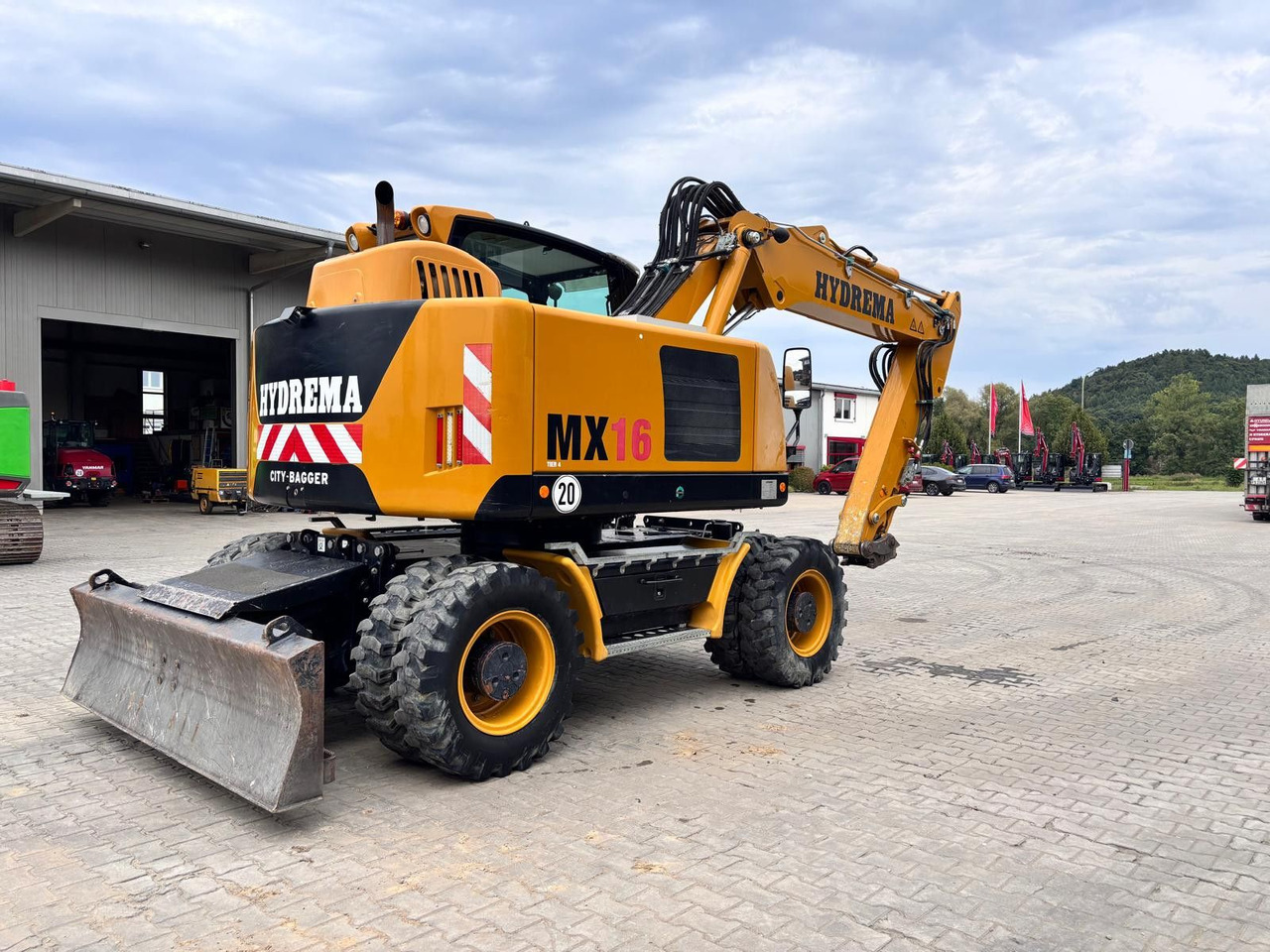 Hydrema MX 16 - Ratastel ekskavaator: pilt 3 Hydrema MX 16 - Ratastel ekskavaator: pilt 3
