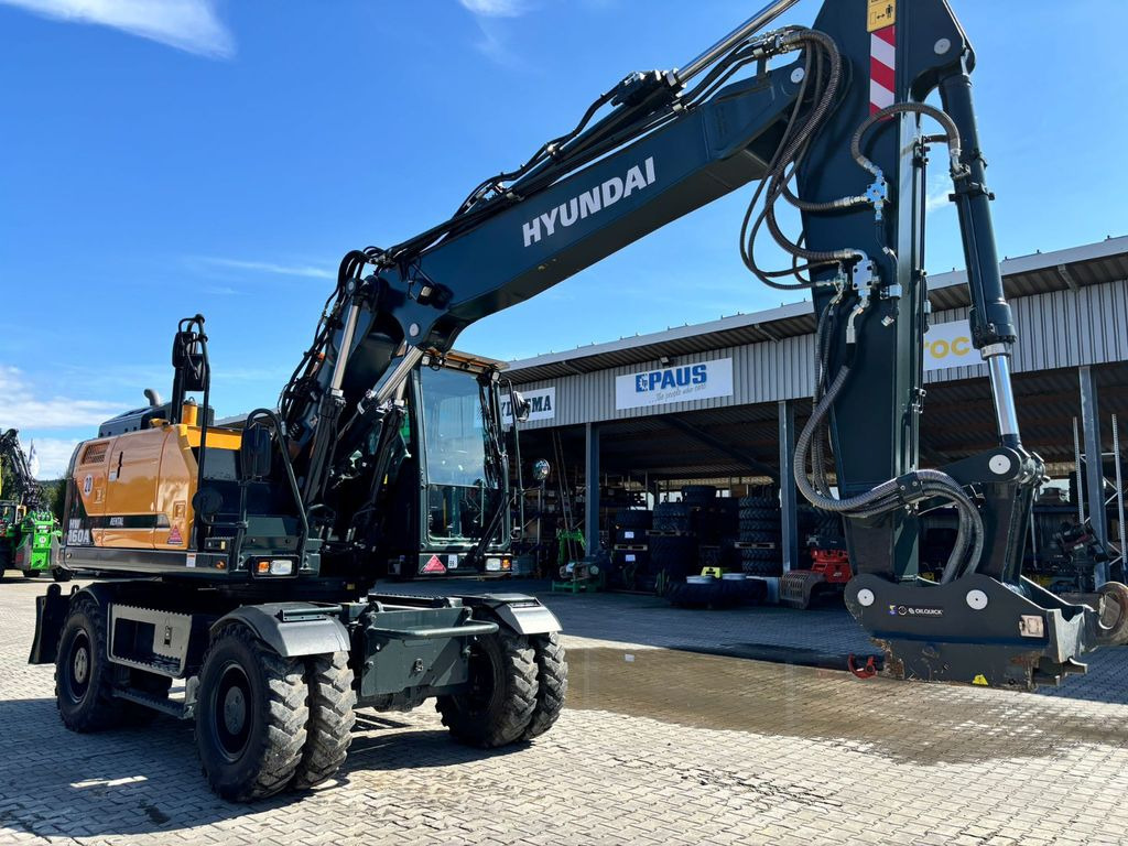 Hyundai HW160A Hyundai HW160A - Ratastel ekskavaator: pilt 4 Hyundai HW160A Hyundai HW160A - Ratastel ekskavaator: pilt 4