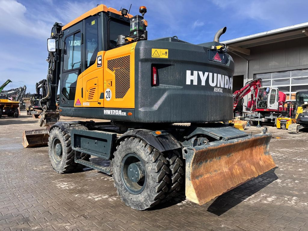 Hyundai HW170ACR Hyundai HW170ACR - Ratastel ekskavaator: pilt 3 Hyundai HW170ACR Hyundai HW170ACR - Ratastel ekskavaator: pilt 3