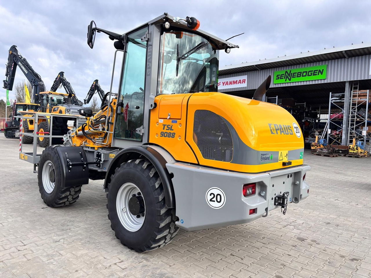 Paus TSL 9088 - Rataslaadur: pilt 4 Paus TSL 9088 - Rataslaadur: pilt 4