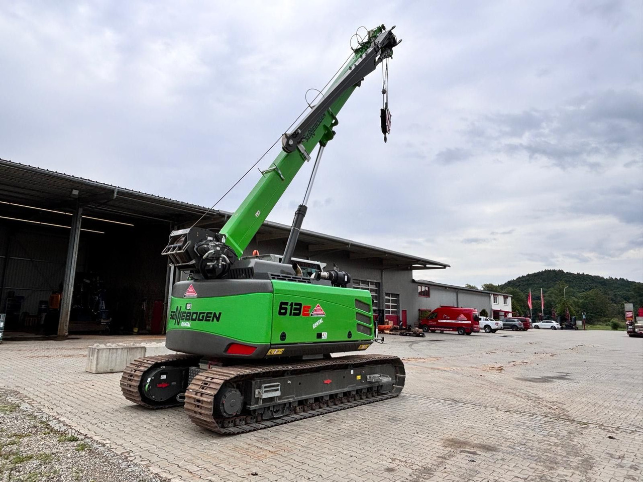 Sennebogen 613 E Raupe - Tornkraana: pilt 2 Sennebogen 613 E Raupe - Tornkraana: pilt 2