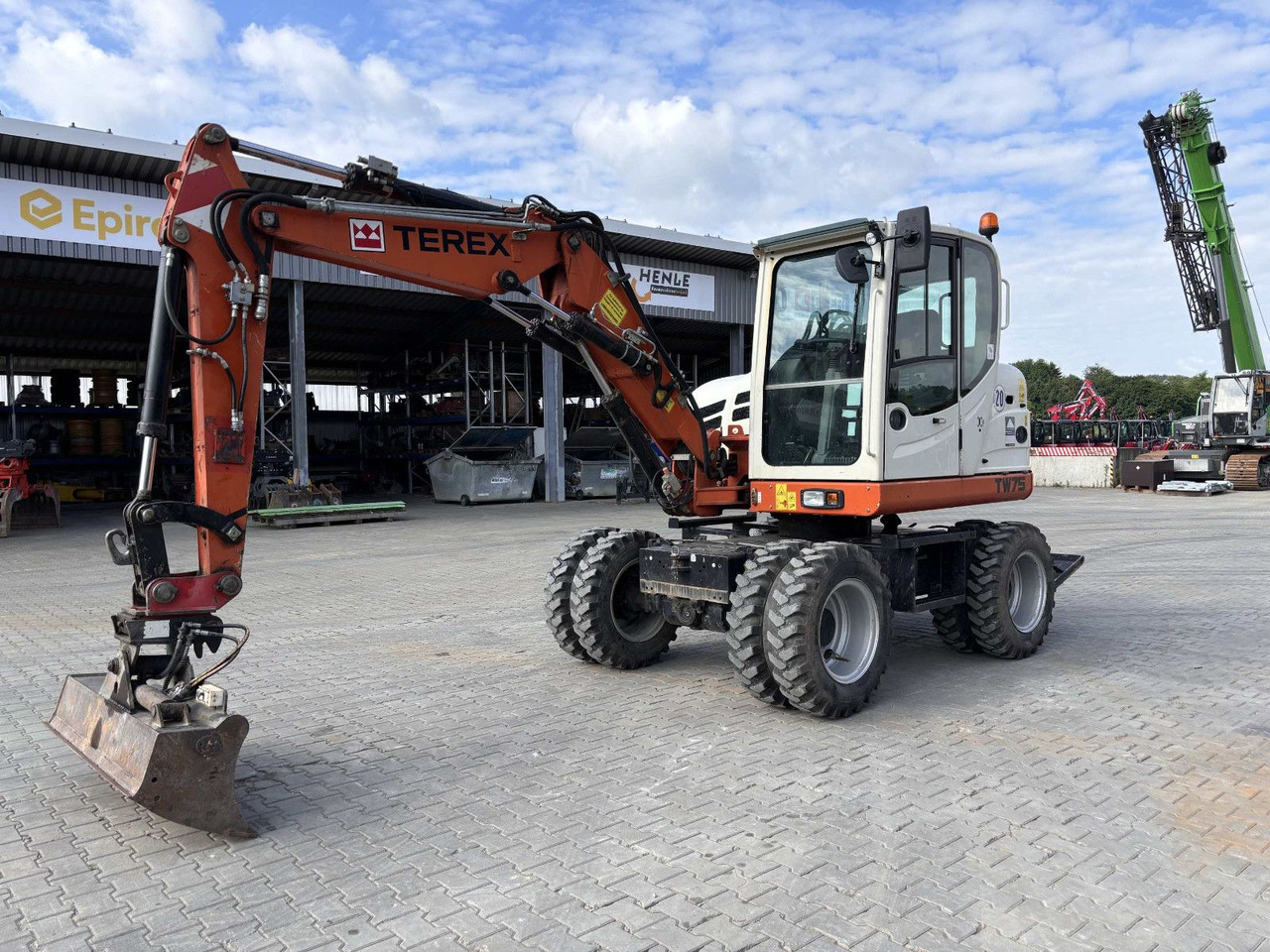Terex TW 75 - Ratastel ekskavaator: pilt 1 Terex TW 75 - Ratastel ekskavaator: pilt 1