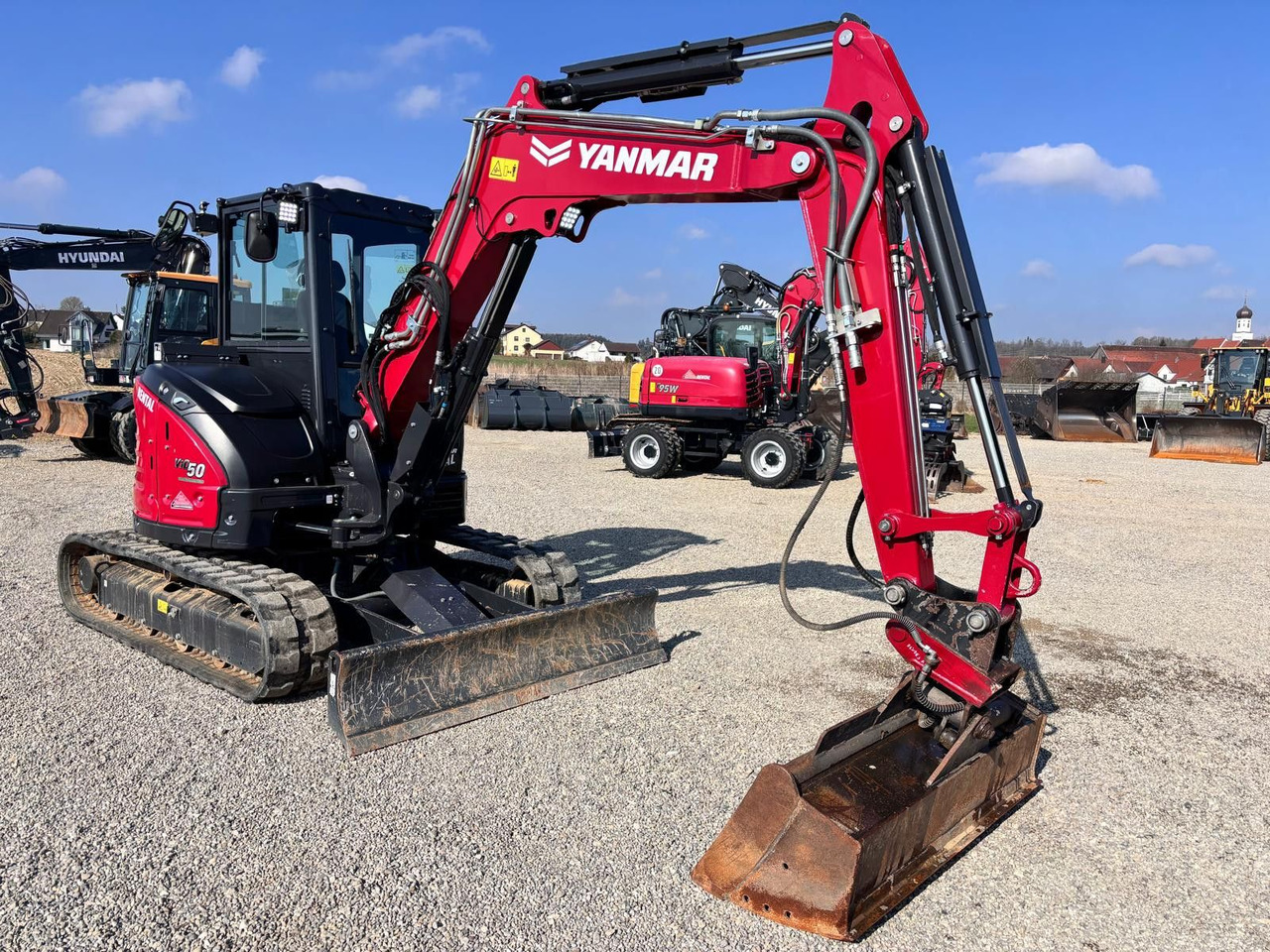 Yanmar VIO 50-6 - Miniekskavaator: pilt 1 Yanmar VIO 50-6 - Miniekskavaator: pilt 1