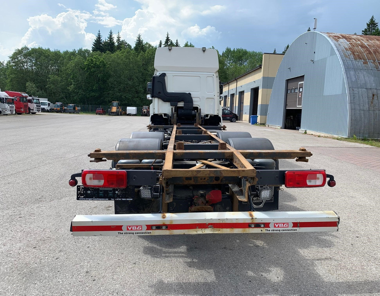 DAF CF 530 - Kabiinišassiiga veoauto: pilt 4 DAF CF 530 - Kabiinišassiiga veoauto: pilt 4