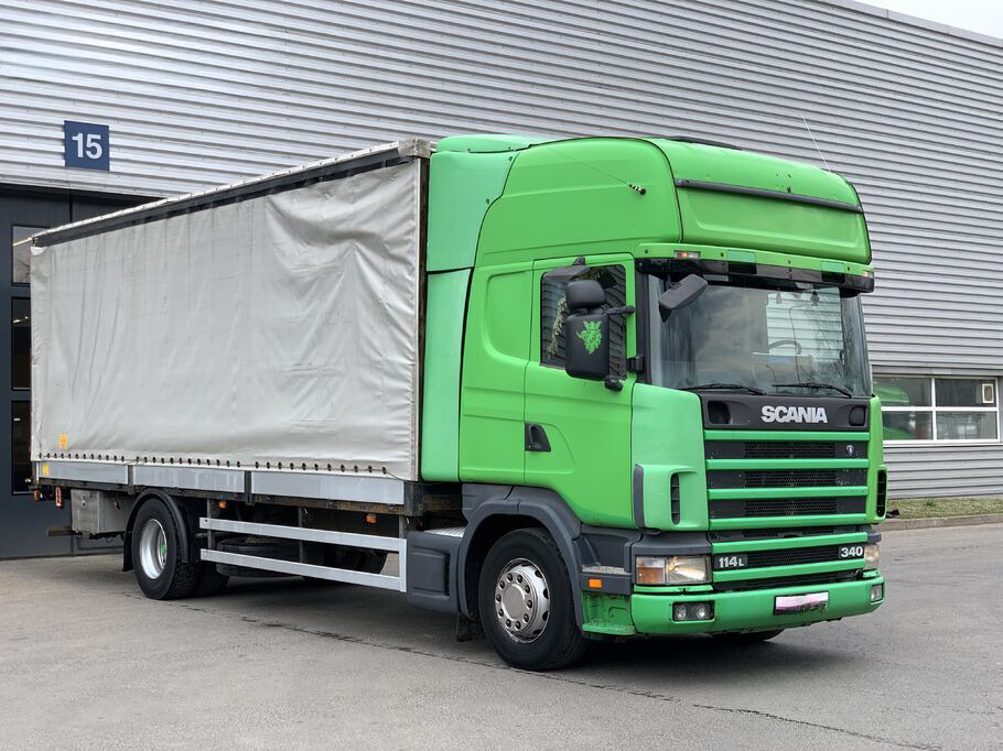 SCANIA 114L 340 - Tent veoauto: pilt 1 SCANIA 114L 340 - Tent veoauto: pilt 1