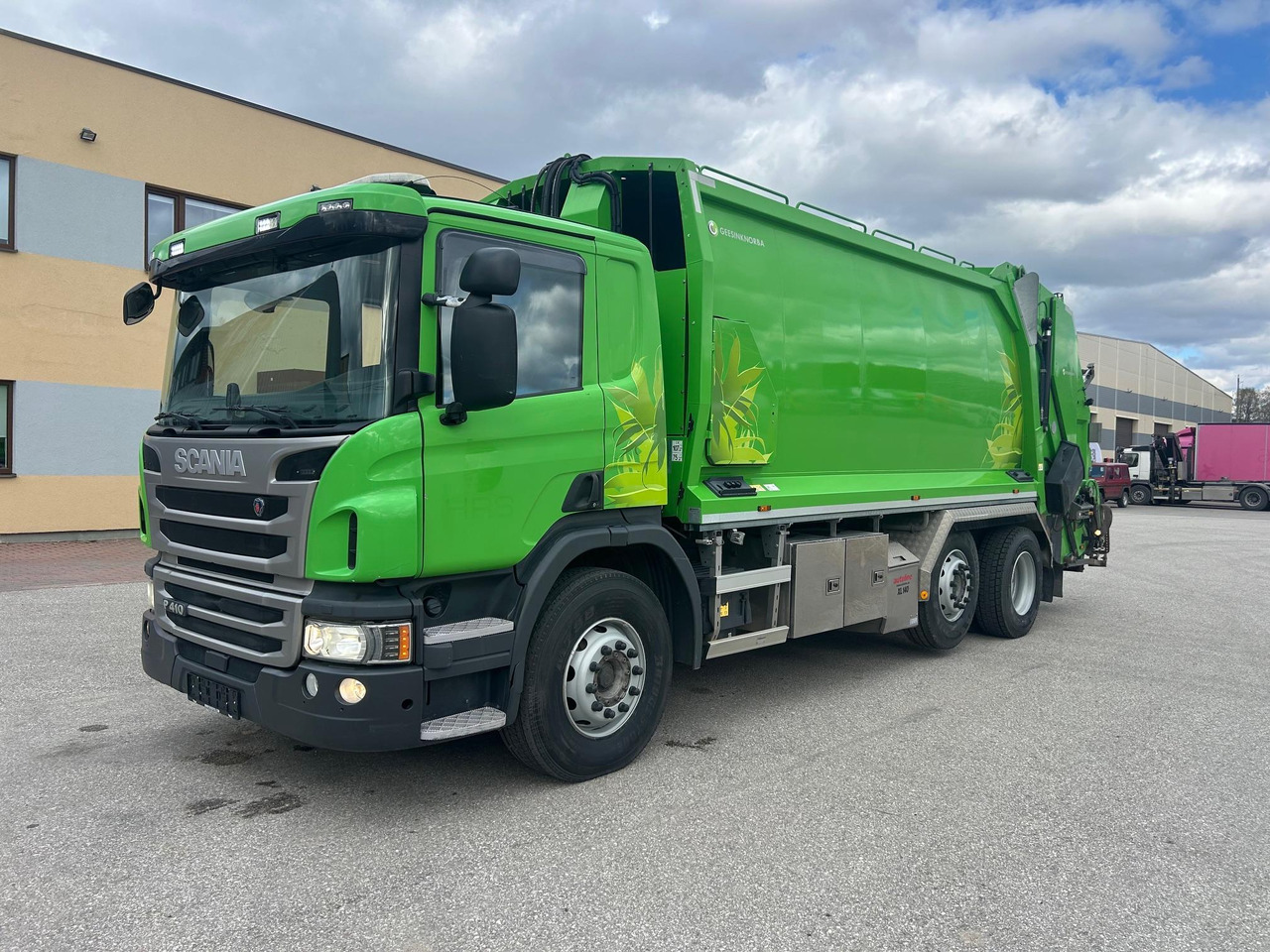 SCANIA P410 - Prügiauto: pilt 2 SCANIA P410 - Prügiauto: pilt 2