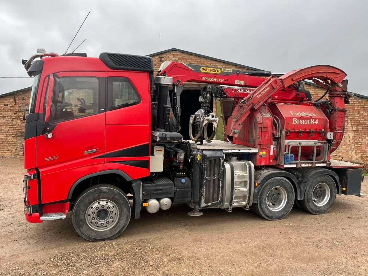 VOLVO FH16.550 - Puiduhakkurid: pilt 4 VOLVO FH16.550 - Puiduhakkurid: pilt 4
