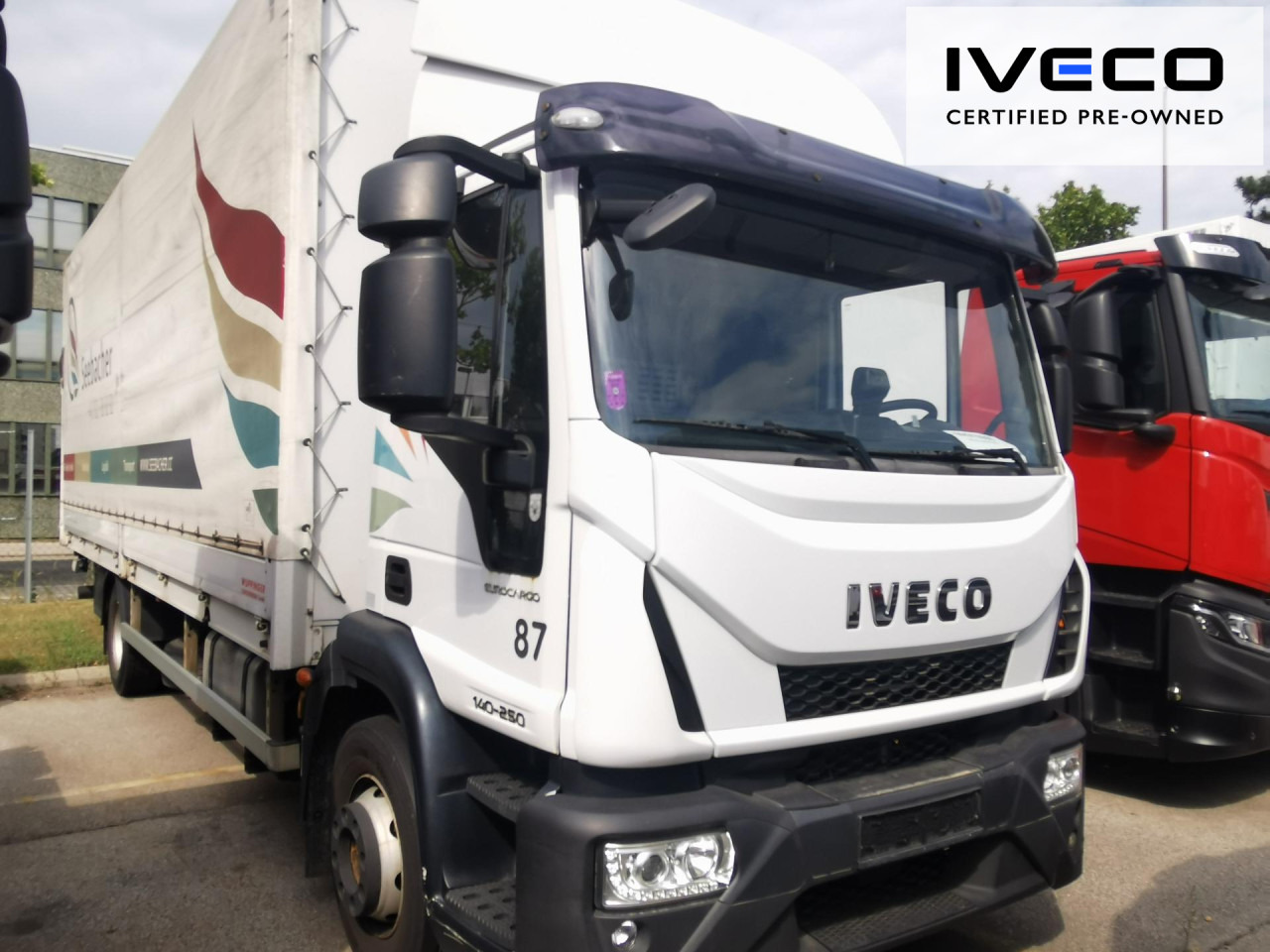 Tent veoauto IVECO Pritsche-Schiebeplane-LBW: pilt 9