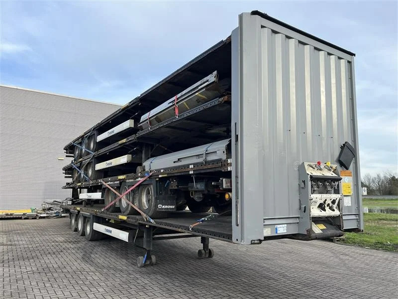 Krone 4x 2015 XL MEGA P400 HUCKEPACK FLAT STACK - Furgoonpoolhaagis: pilt 1 Krone 4x 2015 XL MEGA P400 HUCKEPACK FLAT STACK - Furgoonpoolhaagis: pilt 1