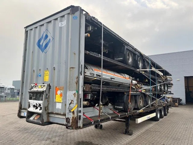 Krone multiple 2014 & 2015 XL P400 mega huckepack curtain sided trailer stacks - Furgoonpoolhaagis: pilt 4 Krone multiple 2014 & 2015 XL P400 mega huckepack curtain sided trailer stacks - Furgoonpoolhaagis: pilt 4