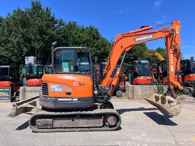 Doosan DX 63-3 - Miniekskavaator: pilt 1 Doosan DX 63-3 - Miniekskavaator: pilt 1