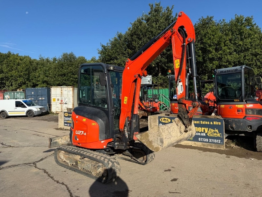 Kubota U 27-4 - Miniekskavaator: pilt 2 Kubota U 27-4 - Miniekskavaator: pilt 2