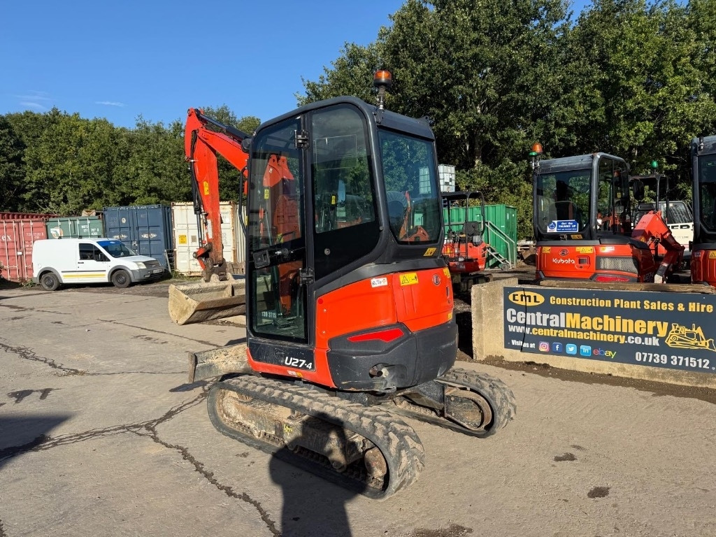 Kubota U 27-4 - Miniekskavaator: pilt 5 Kubota U 27-4 - Miniekskavaator: pilt 5