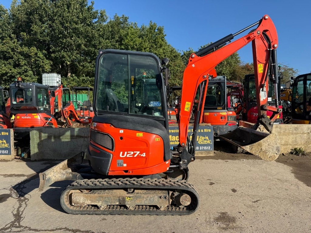 Kubota U 27-4 - Miniekskavaator: pilt 1 Kubota U 27-4 - Miniekskavaator: pilt 1