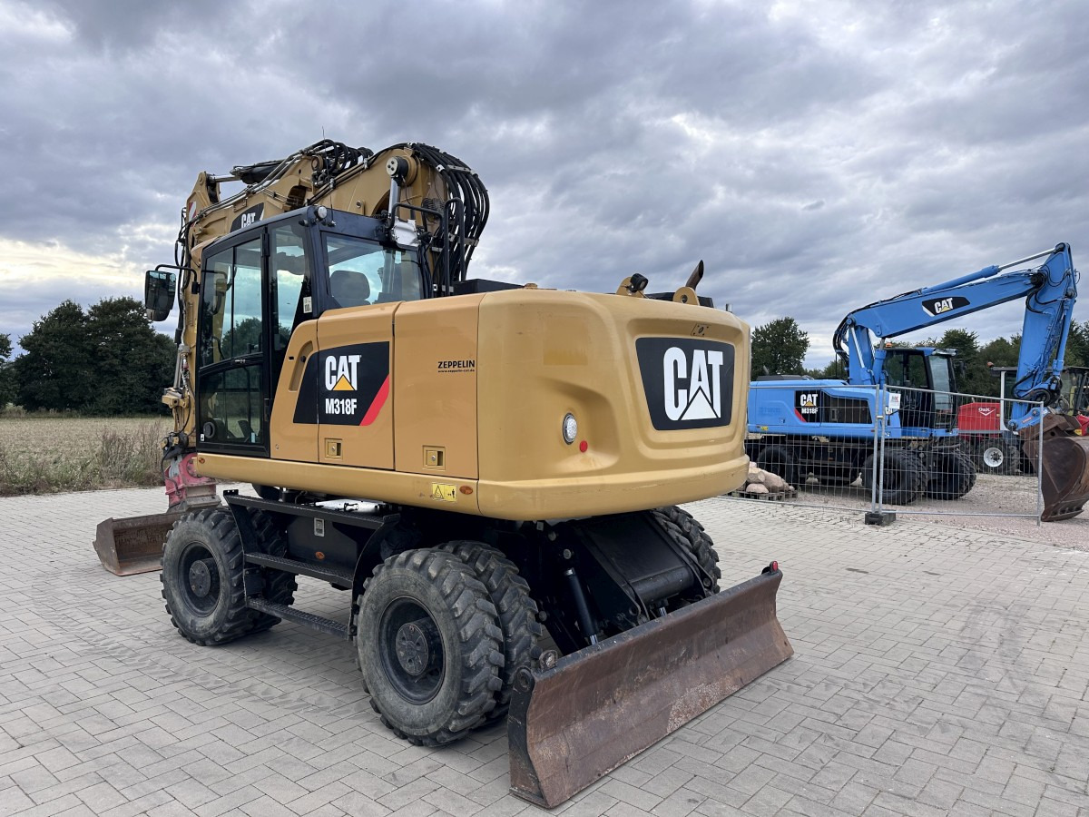 CATERPILLAR M 318 F Offset boom Deutsche Maschine Top ! - Ratastel ekskavaator: pilt 5 CATERPILLAR M 318 F Offset boom Deutsche Maschine Top ! - Ratastel ekskavaator: pilt 5