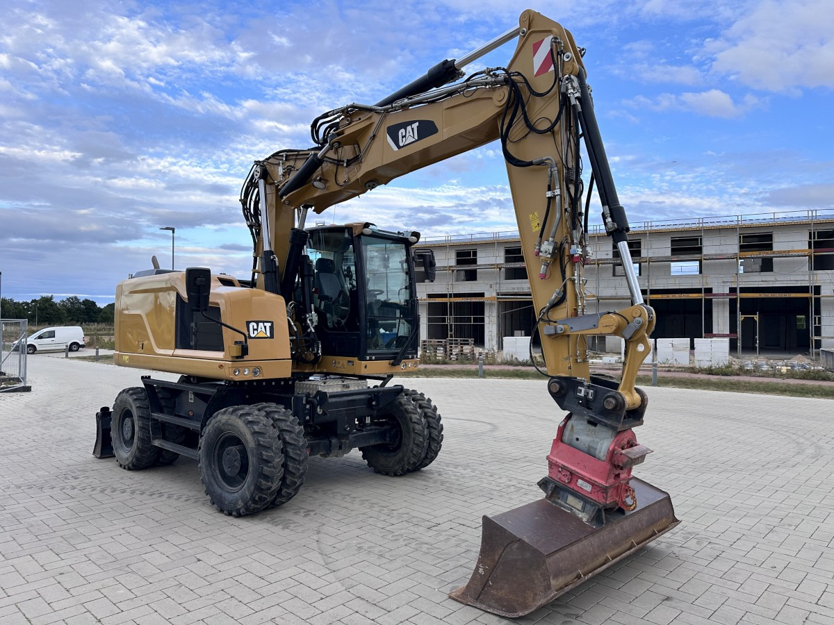 CATERPILLAR M 318 F Offset boom Deutsche Maschine Top ! - Ratastel ekskavaator: pilt 4 CATERPILLAR M 318 F Offset boom Deutsche Maschine Top ! - Ratastel ekskavaator: pilt 4