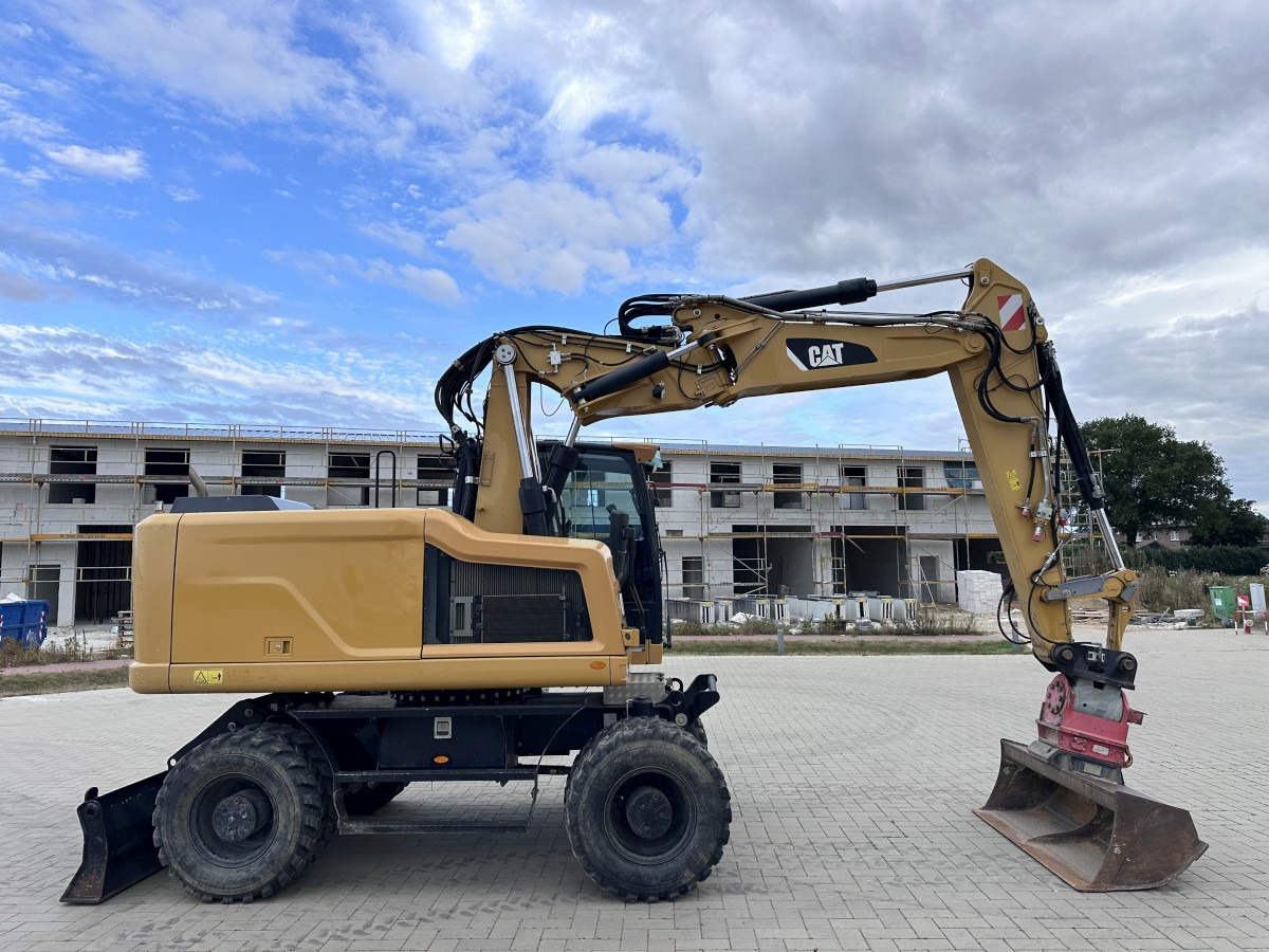 CATERPILLAR M 318 F Offset boom Deutsche Maschine Top ! - Ratastel ekskavaator: pilt 2 CATERPILLAR M 318 F Offset boom Deutsche Maschine Top ! - Ratastel ekskavaator: pilt 2