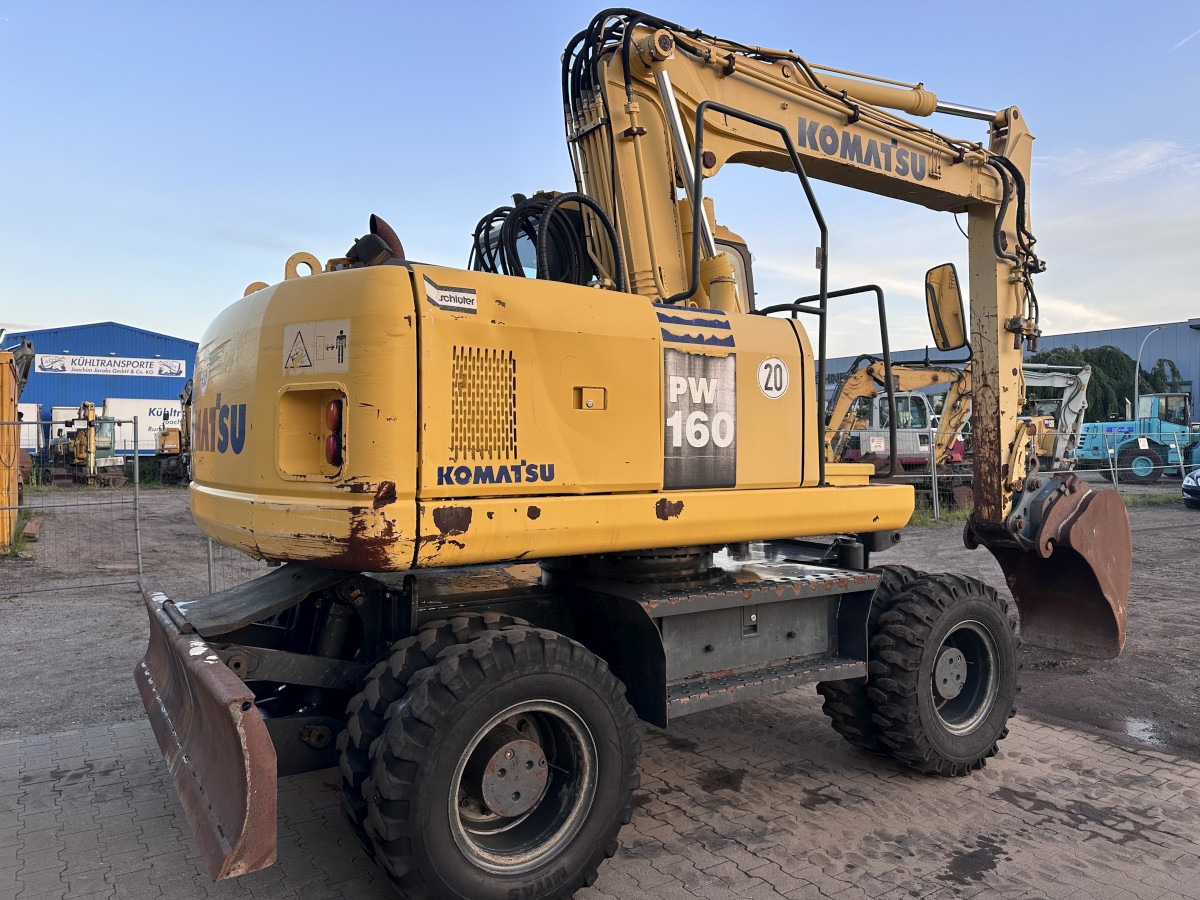 KOMATSU PW 160 ES-7K Clima German machine! - Ratastel ekskavaator: pilt 4 KOMATSU PW 160 ES-7K Clima German machine! - Ratastel ekskavaator: pilt 4