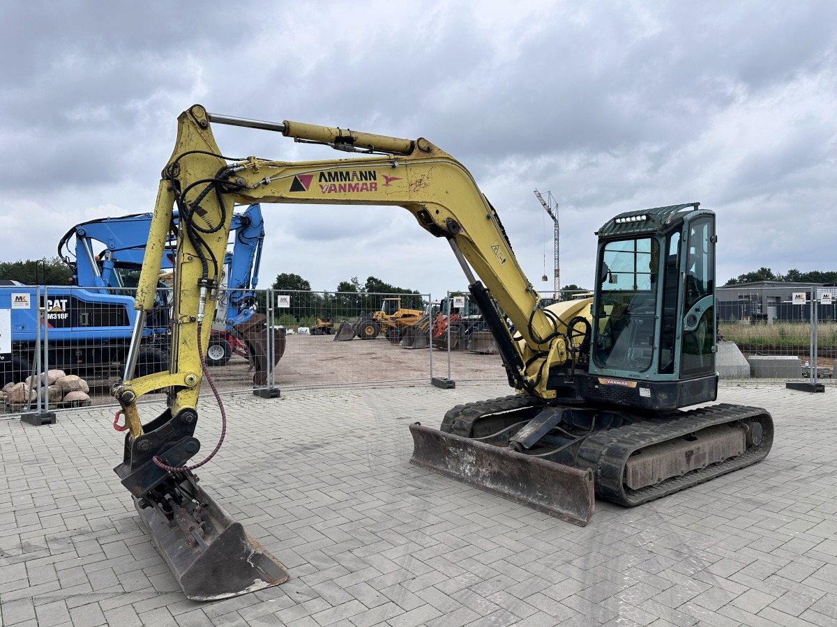 YANMAR Vio 75 Top Zustand German machine ! ! ! - Miniekskavaator: pilt 3 YANMAR Vio 75 Top Zustand German machine ! ! ! - Miniekskavaator: pilt 3