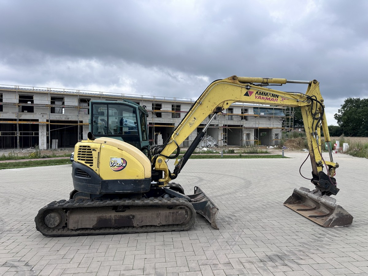 YANMAR Vio 75 Top Zustand German machine ! ! ! - Miniekskavaator: pilt 2 YANMAR Vio 75 Top Zustand German machine ! ! ! - Miniekskavaator: pilt 2
