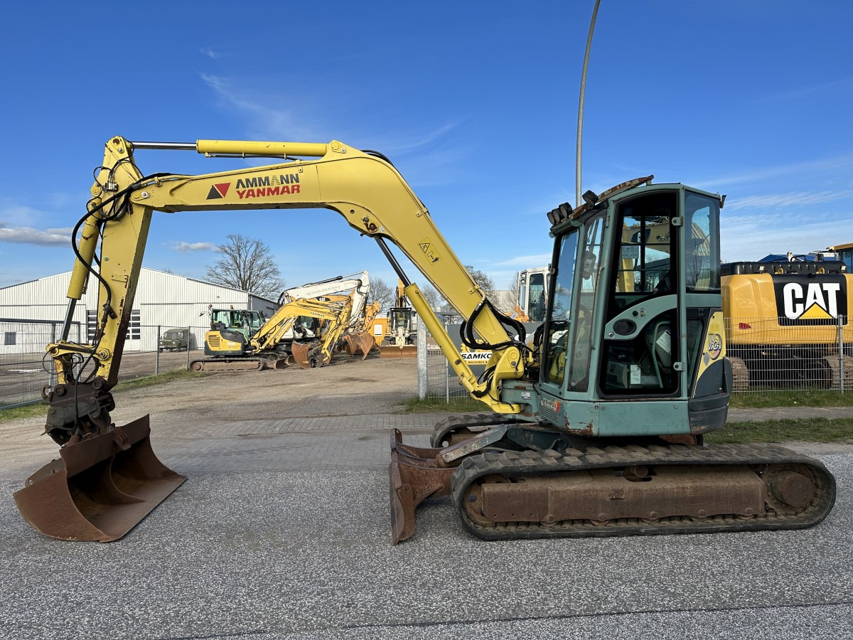 YANMAR Vio 75 Top Zustand German machine ! ! ! - Miniekskavaator: pilt 4 YANMAR Vio 75 Top Zustand German machine ! ! ! - Miniekskavaator: pilt 4