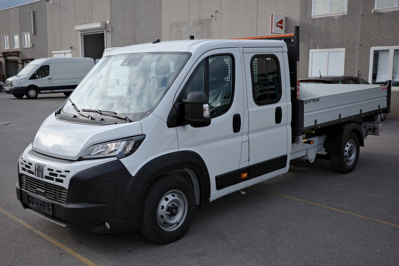Fiat Ducato 35H Cabinato L4 DoKa 3-Seiten-Kipper 140 - Tarbesõiduk kallur, Meeskonnaauto: pilt 1 Fiat Ducato 35H Cabinato L4 DoKa 3-Seiten-Kipper 140 - Tarbesõiduk kallur, Meeskonnaauto: pilt 1