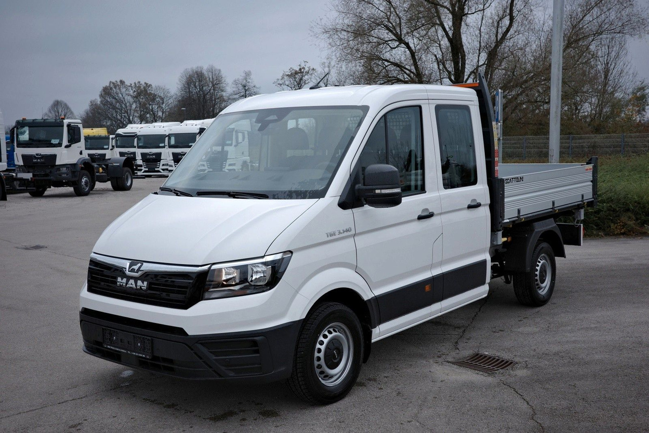 MAN TGE 3.140 L4 DoKa (3+4) 3-Seiten-Kipper - Tarbesõiduk kallur, Meeskonnaauto: pilt 1 MAN TGE 3.140 L4 DoKa (3+4) 3-Seiten-Kipper - Tarbesõiduk kallur, Meeskonnaauto: pilt 1