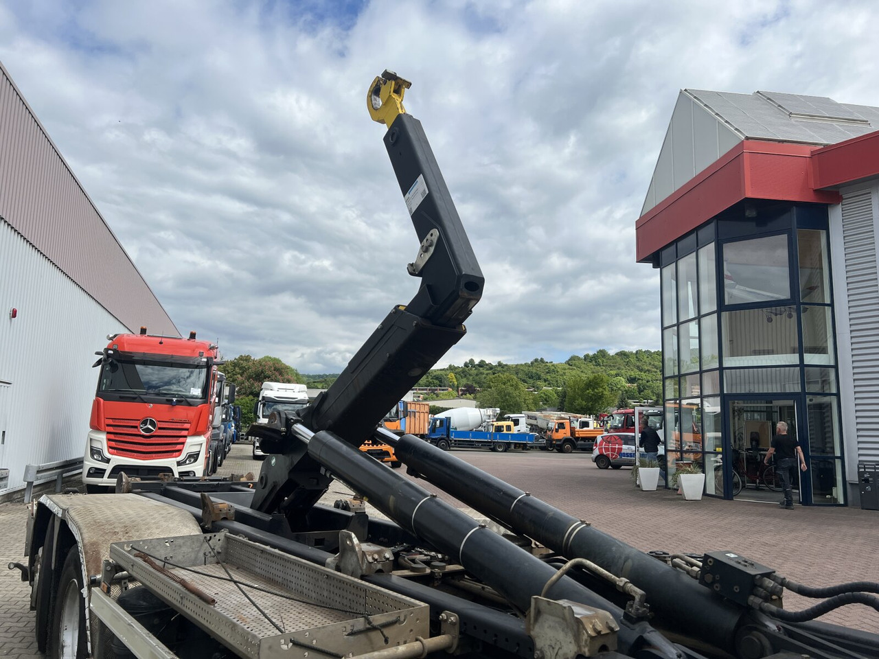 Konkstõstukiga veoauto DAF CF 480 6x2 CF 480 6x2, Lenk-/Liftachse: pilt 6