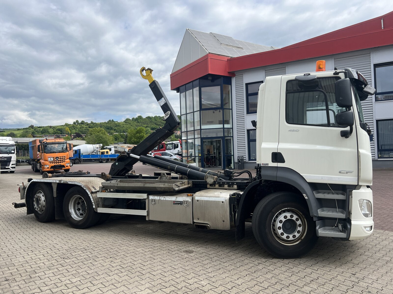 Konkstõstukiga veoauto DAF CF 480 6x2 CF 480 6x2, Lenk-/Liftachse: pilt 9