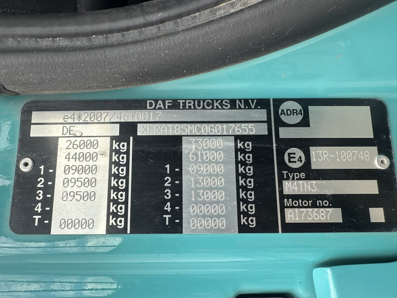 DAF CF 85.460 6x4 CF 85.460 6x4, Bordmatik links - Kallurauto: pilt 4 DAF CF 85.460 6x4 CF 85.460 6x4, Bordmatik links - Kallurauto: pilt 4