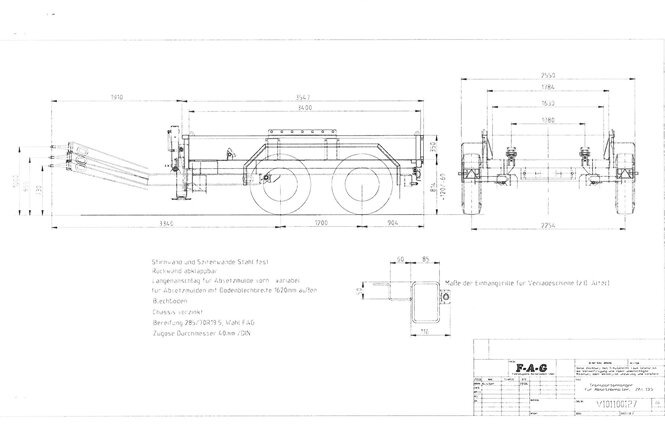 F-A-G Absetzanhänger F-A-G Anhänger für Absetzcontainer 14t Gesamtgew. - Multilift/ Liftdumper haagis: pilt 3 F-A-G Absetzanhänger F-A-G Anhänger für Absetzcontainer 14t Gesamtgew. - Multilift/ Liftdumper haagis: pilt 3