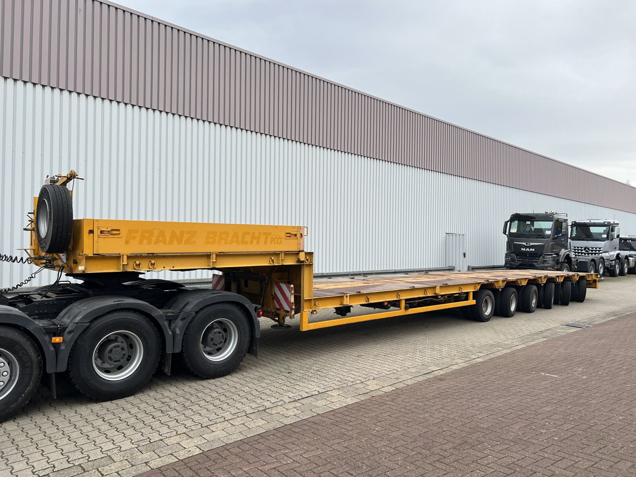 Madal platvormpoolhaagis transporditavad ained rasketehnika Goldhofer STZ-L6-62/80 STZ-L6-62/80, 5x Lenkachse: pilt 8