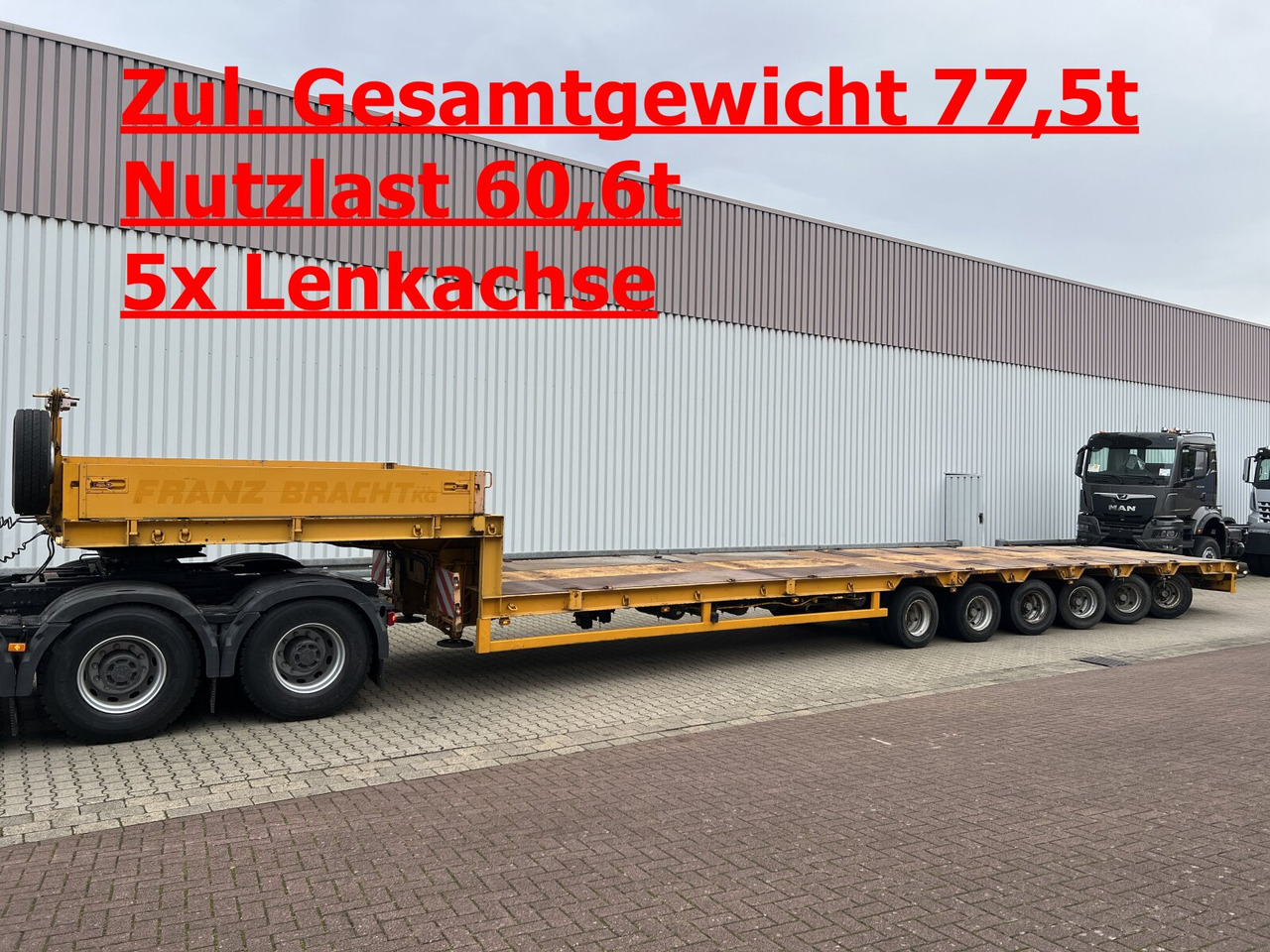 Goldhofer STZ-L6-62/80 STZ-L6-62/80, 5x Lenkachse - Madal platvormpoolhaagis: pilt 1 Goldhofer STZ-L6-62/80 STZ-L6-62/80, 5x Lenkachse - Madal platvormpoolhaagis: pilt 1