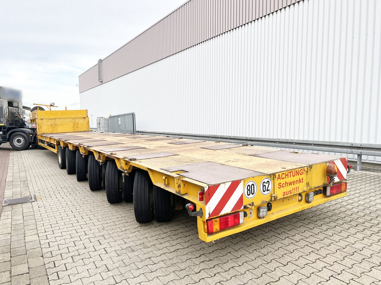 Madal platvormpoolhaagis transporditavad ained rasketehnika Goldhofer STZ-L6-62/80 STZ-L6-62/80, 5x Lenkachse: pilt 15