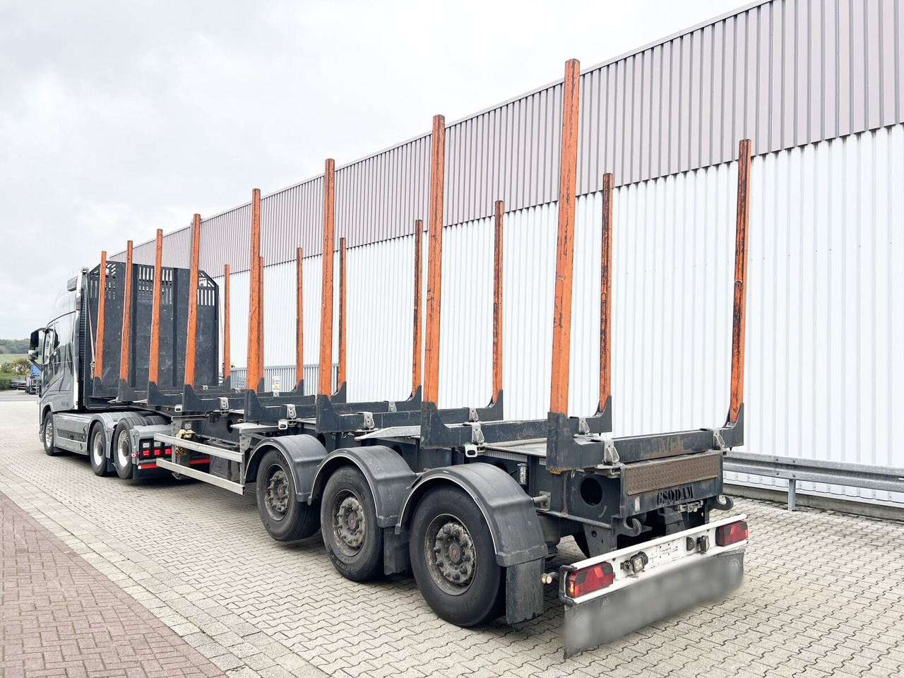 Gsodam 3-Achs Holzauflieger Gsodam 3-Achs Holzauflieger, Liftachse liising Gsodam 3-Achs Holzauflieger Gsodam 3-Achs Holzauflieger, Liftachse: pilt 10