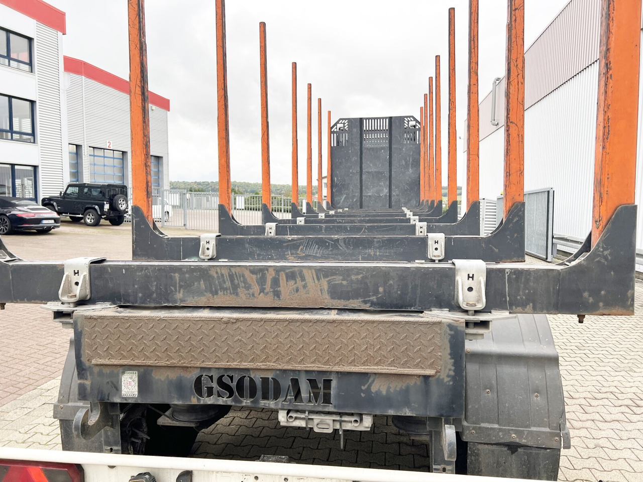 Gsodam 3-Achs Holzauflieger Gsodam 3-Achs Holzauflieger, Liftachse liising Gsodam 3-Achs Holzauflieger Gsodam 3-Achs Holzauflieger, Liftachse: pilt 7