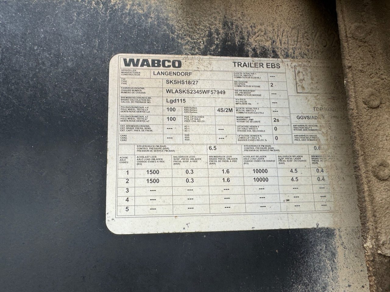 Langendorf SKA-HS 18/27 SKA-HS 18/27, Stahlmulde ca. 24m³ - Kallur-poolhaagis: pilt 3 Langendorf SKA-HS 18/27 SKA-HS 18/27, Stahlmulde ca. 24m³ - Kallur-poolhaagis: pilt 3