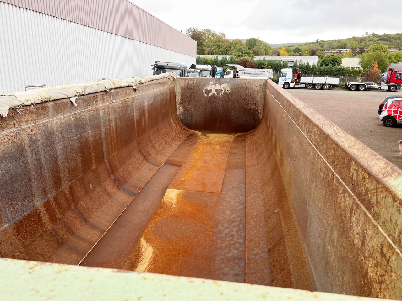 Kallur-poolhaagis Langendorf SKS-HS 24/28 SKS-HS 24/28, Stahlmulde ca. 24m³, Liftachse: pilt 8