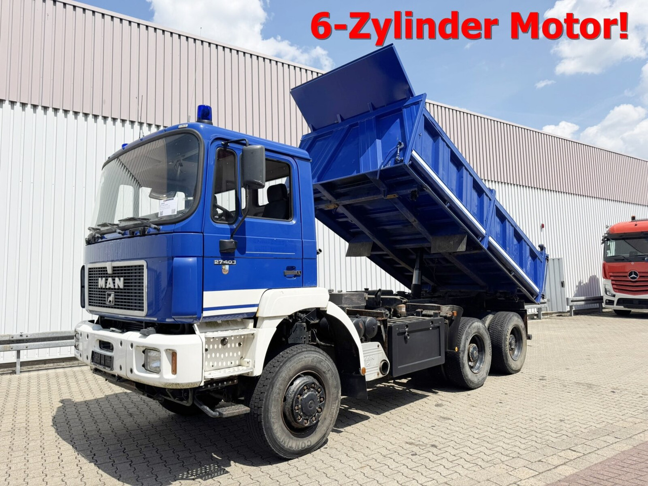 MAN 27.403 6x6 BB 27.403 6x6 BB, EX-THW - Kallurauto: pilt 1 MAN 27.403 6x6 BB 27.403 6x6 BB, EX-THW - Kallurauto: pilt 1