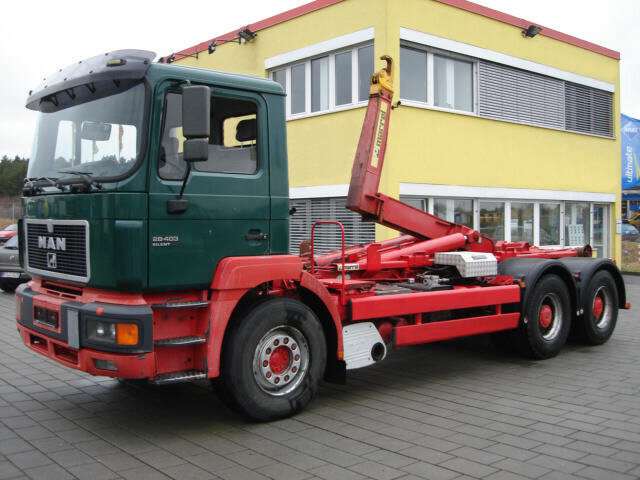 MAN E69 26.403 26.403 6x2, Marrell 26.70, AHK - Konkstõstukiga veoauto: pilt 1 MAN E69 26.403 26.403 6x2, Marrell 26.70, AHK - Konkstõstukiga veoauto: pilt 1