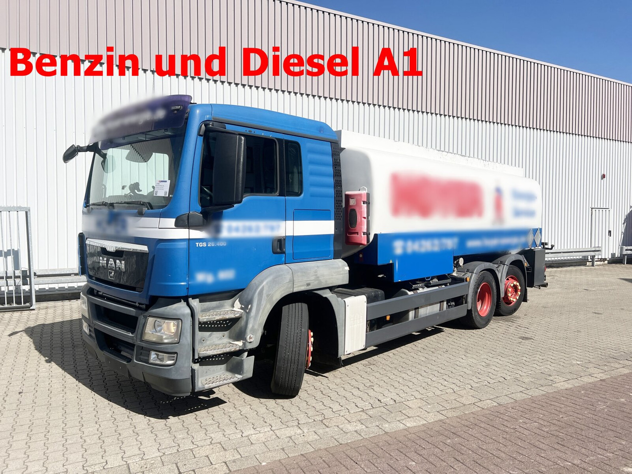 MAN TGA 26.400 6x2-4 BL TGA 26.400 6x2-4 BL, A1, Lenk-/Liftachse, ADR, Kässbohrer Tank ca. 20.820l, 3 Kammern - Tsisternauto: pilt 1 MAN TGA 26.400 6x2-4 BL TGA 26.400 6x2-4 BL, A1, Lenk-/Liftachse, ADR, Kässbohrer Tank ca. 20.820l, 3 Kammern - Tsisternauto: pilt 1