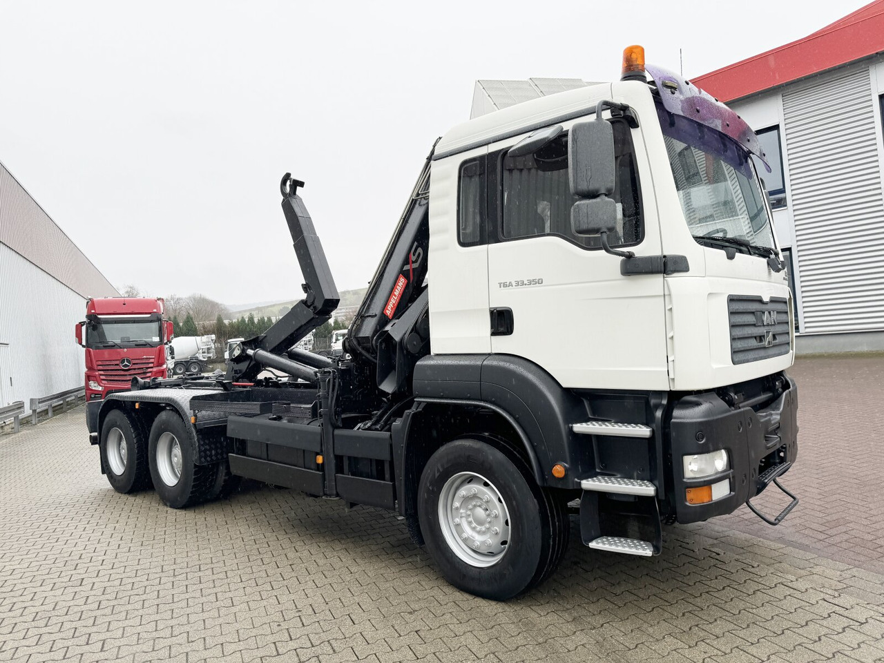 Konkstõstukiga veoauto, Kraanaga veoauto MAN TGA 33.350 6X4 BB TGA 33.350 6X4 BB mit Kran Hiab 166 E-3 HiDuo, Funk: pilt 10