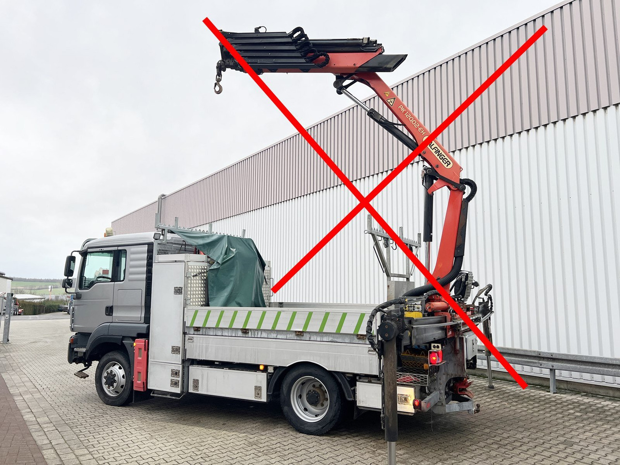 Madelveok/ Platvormveok MAN TGM 13/15.290 4X4 BL TGM 13/15.290 4X4 BL, Seilwinde: pilt 9