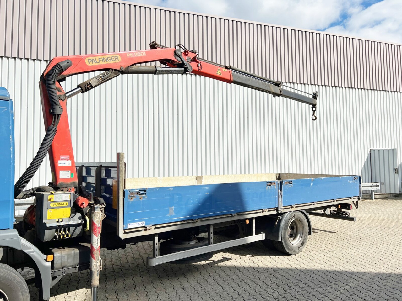 Kraanaga veoauto, Madelveok/ Platvormveok MAN TGM 15.250/340 4X2 BL TGM 15.250/340 4X2 BL mit Kran Palfinger PK 11001: pilt 15