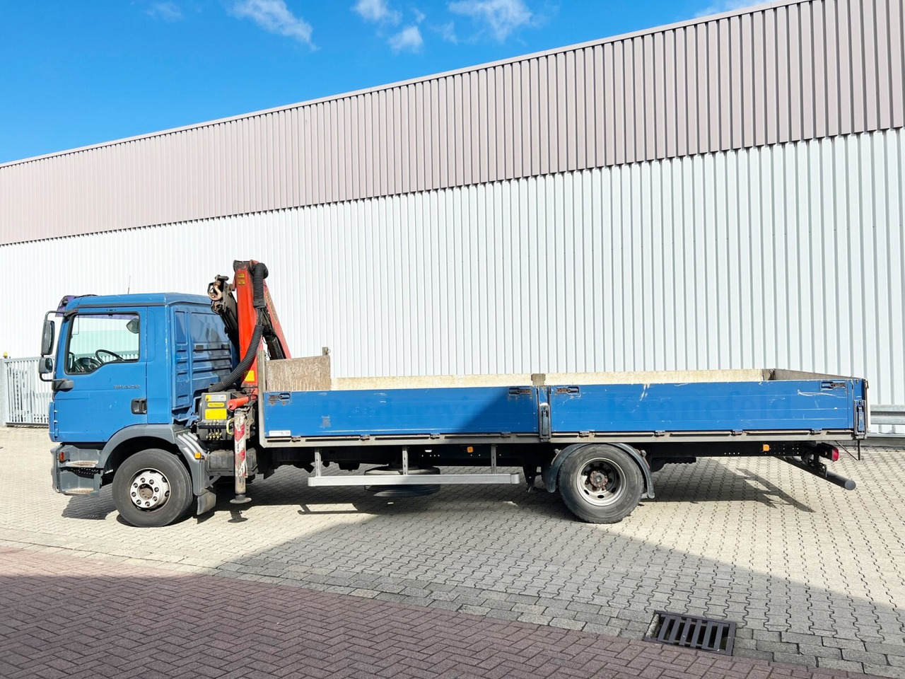 Kraanaga veoauto, Madelveok/ Platvormveok MAN TGM 15.250/340 4X2 BL TGM 15.250/340 4X2 BL mit Kran Palfinger PK 11001: pilt 14