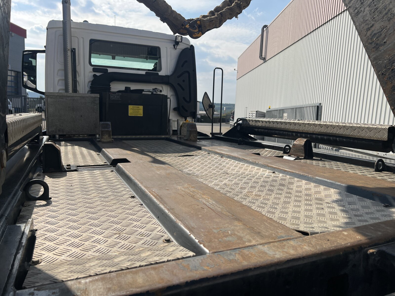 Nöörtõstukiga veoauto MAN TGM 18.320 4x2 BL TGM 18.320 4x2 BL, Hiab Tele-Absetzanlage, Funk: pilt 12