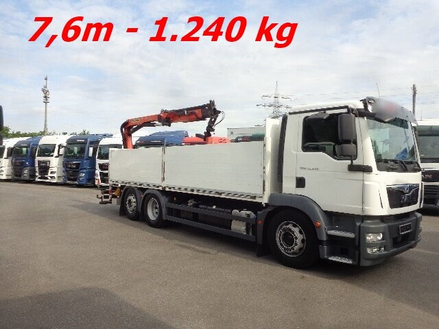 MAN TGM 26.340 6x2-4 LL TGM 26.340 6x2-4 LL,Lenk-Liftachse, Heckkran, Palfinger PK 11.001, faltbar, - Kraanaga veoauto, Madelveok/ Platvormveok: pilt 5 MAN TGM 26.340 6x2-4 LL TGM 26.340 6x2-4 LL,Lenk-Liftachse, Heckkran, Palfinger PK 11.001, faltbar, - Kraanaga veoauto, Madelveok/ Platvormveok: pilt 5