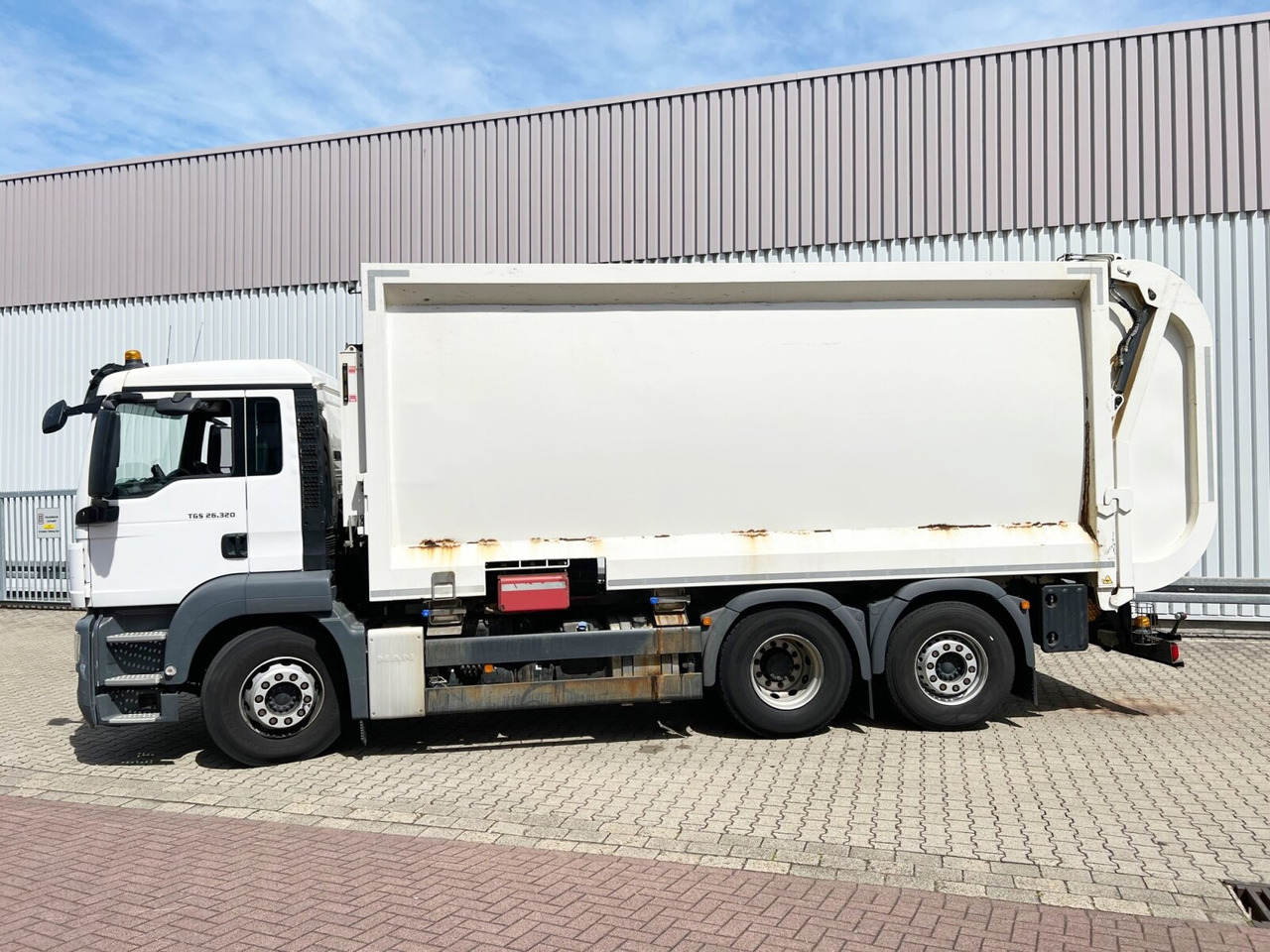MAN TGS 26.320 6x2-4 LL TGS 26.320/400 6x2-4 LL, Rechtslenker, Retarder, Lift-/Lenkachse, VDL Translift Seitenlader liising MAN TGS 26.320 6x2-4 LL TGS 26.320/400 6x2-4 LL, Rechtslenker, Retarder, Lift-/Lenkachse, VDL Translift Seitenlader: pilt 13