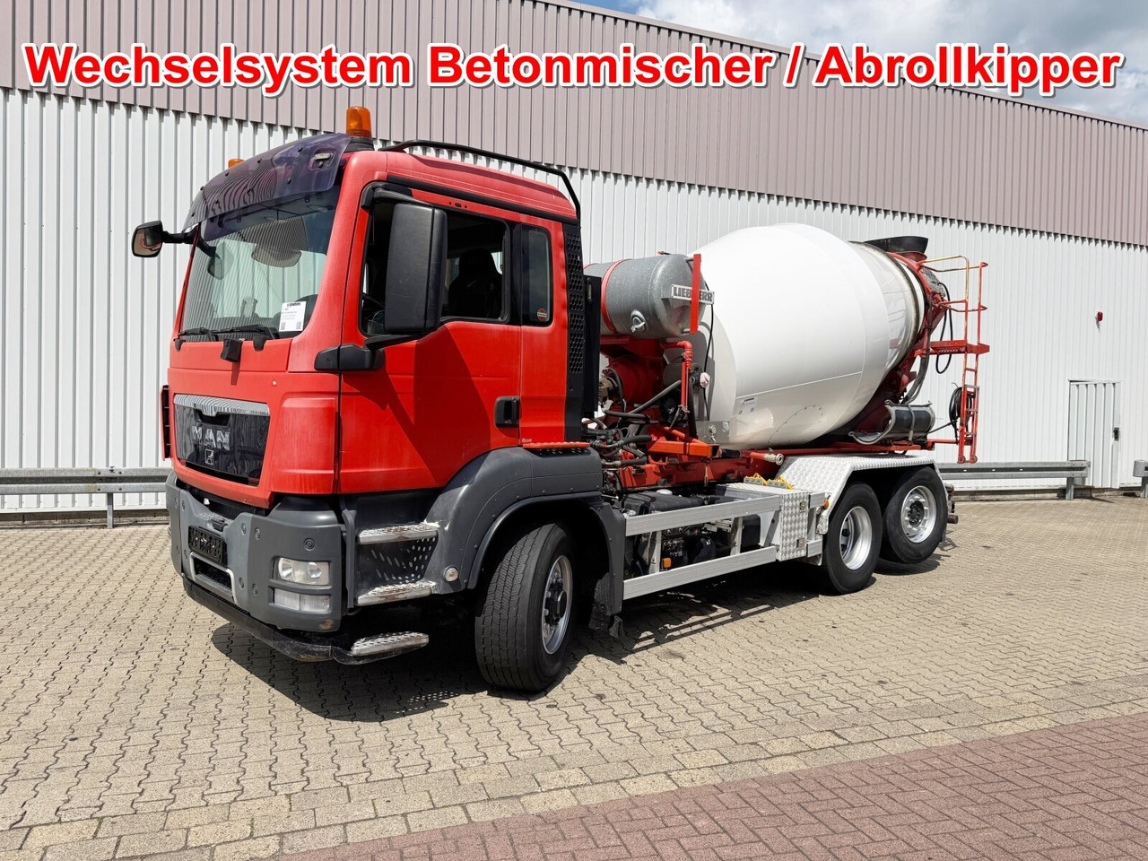 MAN TGS 26.480 6x4H-4 BL TGS 26.480 6x4H-4 BL, Liebherr HTM 704, Multilift Abroller HydroDrive, Lenk-/Liftachse, Wechselfahrzeug - Autobetoonisegisti: pilt 1 MAN TGS 26.480 6x4H-4 BL TGS 26.480 6x4H-4 BL, Liebherr HTM 704, Multilift Abroller HydroDrive, Lenk-/Liftachse, Wechselfahrzeug - Autobetoonisegisti: pilt 1